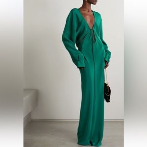 Christopher Esber cutout tie front long dress